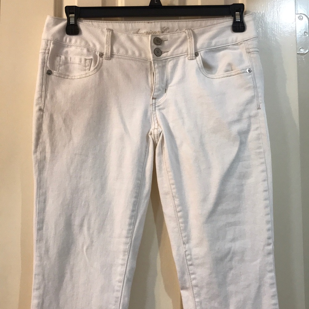 White jeans